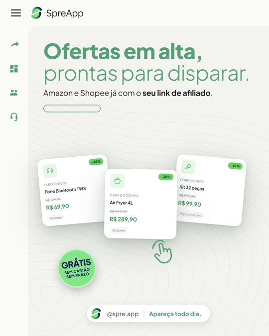 Criativo S7: Ofertas em alta, prontas para disparar.